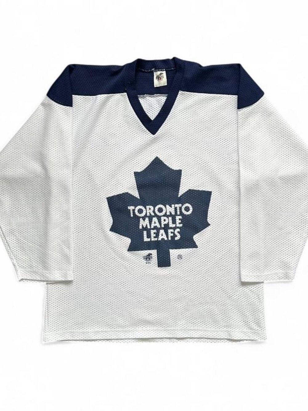Vintage Toronto Maple Leafs Mesh Hockey Jersey Men's Large Ravens Athletics